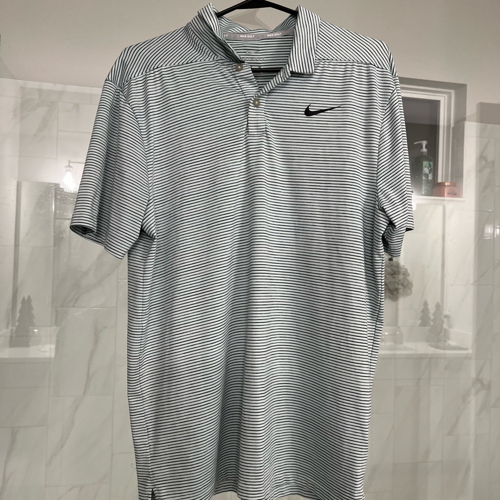 Nike Tiger Woods Mint Color Golf Polo